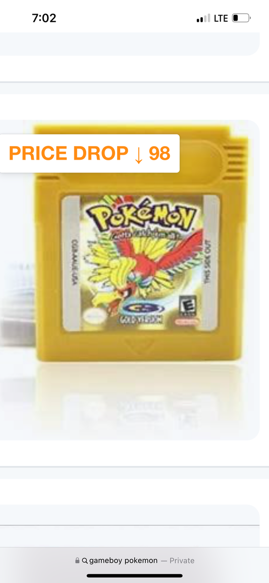 Pokemon gold